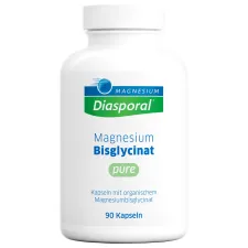 Magnesium Diasporal, Pure magnesium Bisglycinat, 90 kapsul