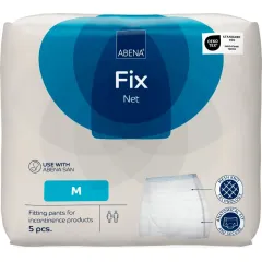 Abena, Fix Net mrežaste hlačke za pričvrstitev podlog za inkontinenco, M velikost, 5 hlačk