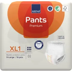 Abena, Pants Premium XL1 mobilne hlačke, 16 hlačk 