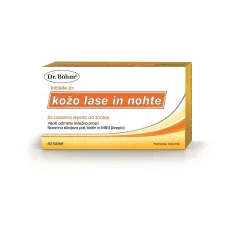 Dr. Böhm, tablete za kožo, lase in nohte, 60 tablet