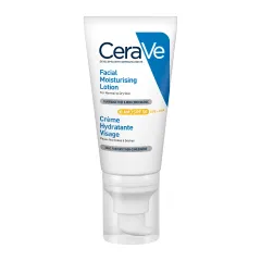 CeraVe vlažilna nega za obraz za normalno do suho kožo ZF50, 52 ml