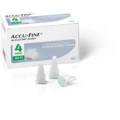 Accu-Fine, igla za inzulinske peresnike, 4 mm, 100 igel