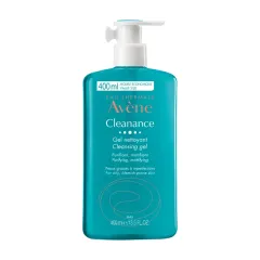 Avene, Cleanance gel za čiščenje mastne kože, 400 ml