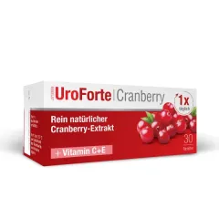 Biogelat, Cranberry UroForte filmsko obložene tablete, 30 filmsko obloženih tablet