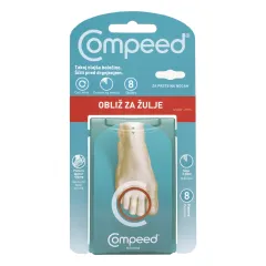 Compeed, obliž za žulje na prstih noge, 8 obližev