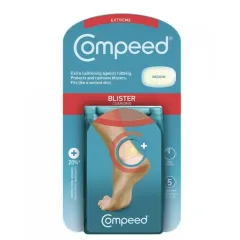 Compeed, obliž za žulje Extreme - peta, 5 obližev