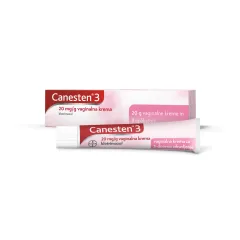 Canesten3 20 mg/g vaginalna krema, 20 g + 3 aplikatorji