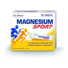 Dr. Böhm, Magnesium Sport vrečice, 20 vrečk