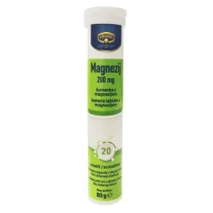 Kruger, magnezij šumeče tablete, 20 šumečih tablet