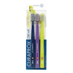  Curaprox, zobna ščetka CS 1560 soft, 3 ščetke