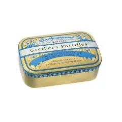 Grether's, pastile z okusom črnega ribeza brez sladkorja, 110 g