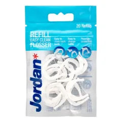 Jordan, easy clean zobna nitka refil rezerni nastavki, 20 nastavkov