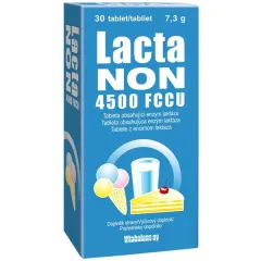 Lactanon, 4500 FCC tablete z encimom laktaza, 30 tablet