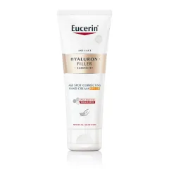 Eucerin, hyaluron-filler+elasticity krema za roke proti starostnim pegam, ZF30, 75 ml