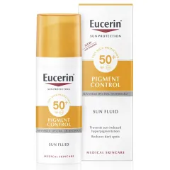 Eucerin, Sun Pigment Control Fluid za zaščito obraza pred soncem ZF50+, 50 ml
