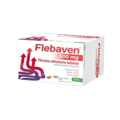 Flebaven 500 mg filmsko obložene tablete, 180 tablet