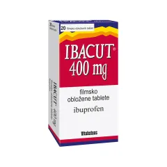 Ibacut 400 mg filmsko obložene tablete, 20 tablet
