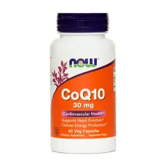 Now, Koencim Q10 30 mg kapsule, 60 vegetarijanskih kapsul 