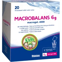 Macrobalans, peropralni prašek vrečka 6g, 20 vrečk