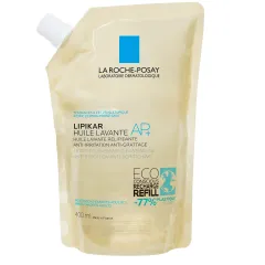 La Roche-Posay, Lipikar AP+ olje za umivanje in obnovo lipidov refill, 400ml