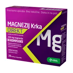 Krka, Magnezij direkt prašek, 1.8g, 20 vrečk 