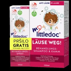 Mylittledoc, duo set uši šampon, 150ml+ gratis pršilo, 100ml 