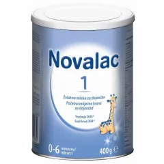 Novalac, 1 začetno mleko za dojenčke 0-6 mesecev, 400g