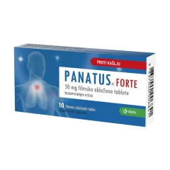 Panatus forte 50 mg filmsko obložene tablete, 10 tablet