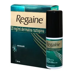 Regaine 20 mg/ml dermalna raztopina, 60 ml