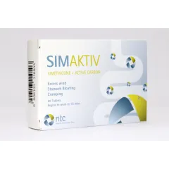 Simaktiv, dvoslojne tablete s prirejenim sproščanjem za peroralno dajanje, 20 tablet