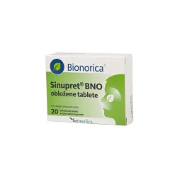 Sinupret BNO obložene tablete, 20 tablet