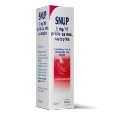 Snup 1 mg/ml pršilo za nos, raztopina, 10 ml