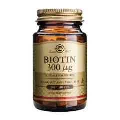 Solgar, Biotin 300 mcg tablete, 100 tablet
