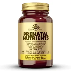 Solgar, prenatal nutrients tablete, 60 tablet