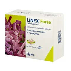 Linex Forte trde kapsule, 28 kapsul