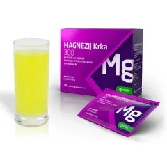 Krka, Magnezij 300 granulat za napitek, 7.1g, 20 vrečk