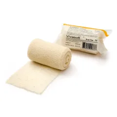 Vivasoft, bombažni krep povoj 12 cm x 5 m