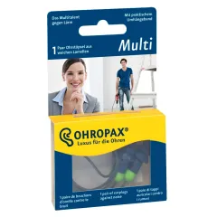Ohropax, Multi ušesni čepki z vrvico, 1 par