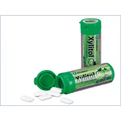 Xylitol, žvečilni gumi - jabolko, 30 žvečilnih gumijev