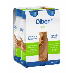 Diben napitek, okus kapučino, 200 ml, 4 plastenke