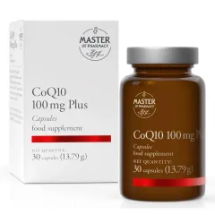 Master of Pharmacy, CoQ10 100 mg Plus, 30 kapsul
