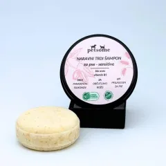 Petsome, naravni trdi šampon za pse Sensitive, 45 g