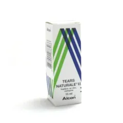 Tears naturale II 1 mg/3 mg v 1 ml kapljice za oko, raztopina, 15 ml