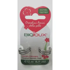 Biojoux, uhani Miami obroč, BJT202