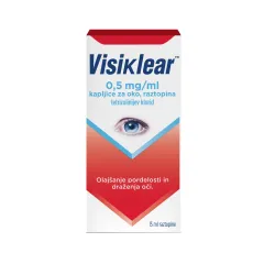 Visiklear 0,5 mg/ml kapljice za oko, raztopina, 15ml 