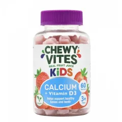Chewy Vites, Kids Kalcij + vitamin D3, 60 gumjastih bonbonov
