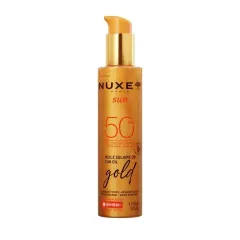 Nuxe, Sun olje za zaščito pred soncem z bleščicami Gold ZF50, 150 ml