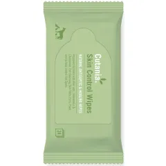 Cutania Skin Control Wipes, čistilni robček za pse mačke konje, 24x