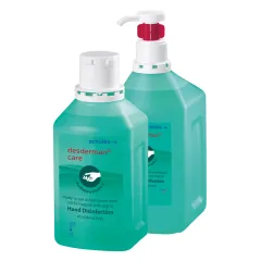 Desderman Care, razkužilo za roke s pantenolom in vitaminom E, plastenka 500 ml