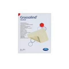 Grasolind, Neutral vazelinska gaza 10 x 10 cm, 10 gaz